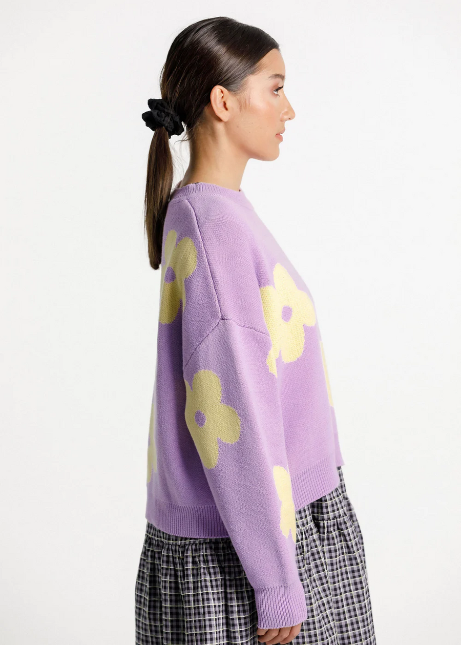 Thing Thing Bloom Jumper - Lavender