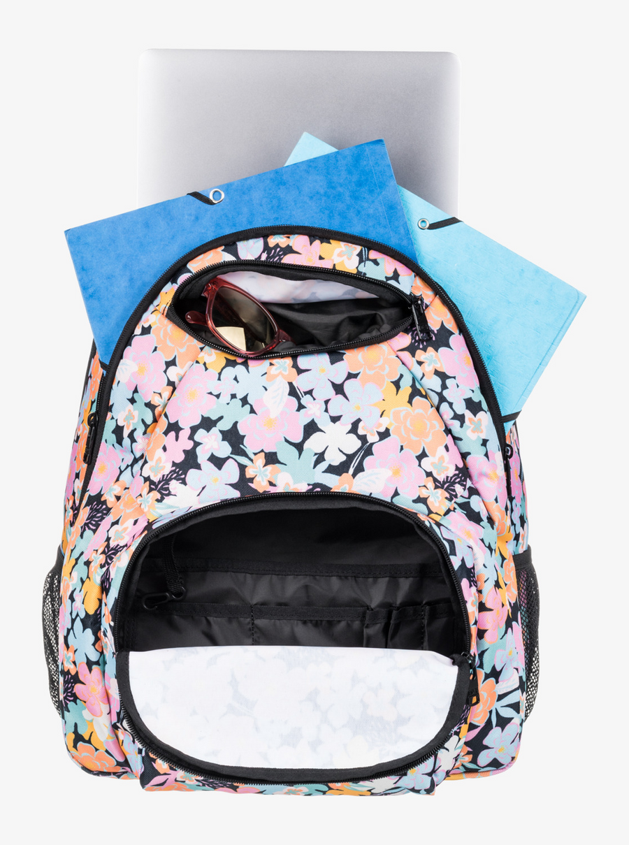 Roxy Shadow Swell Printed Backpack - Anthracite Memories