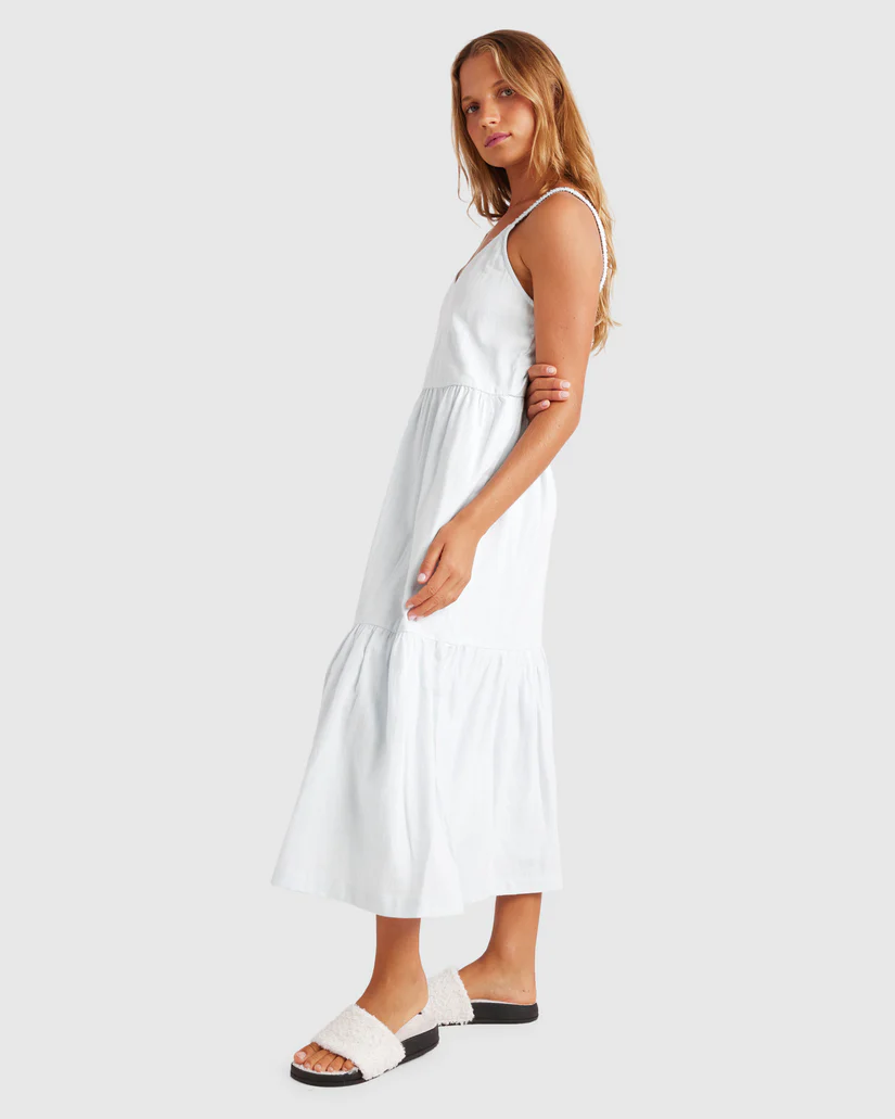 Roxy Waiting Line  Maxi Dress - Cooling Spray / Blue