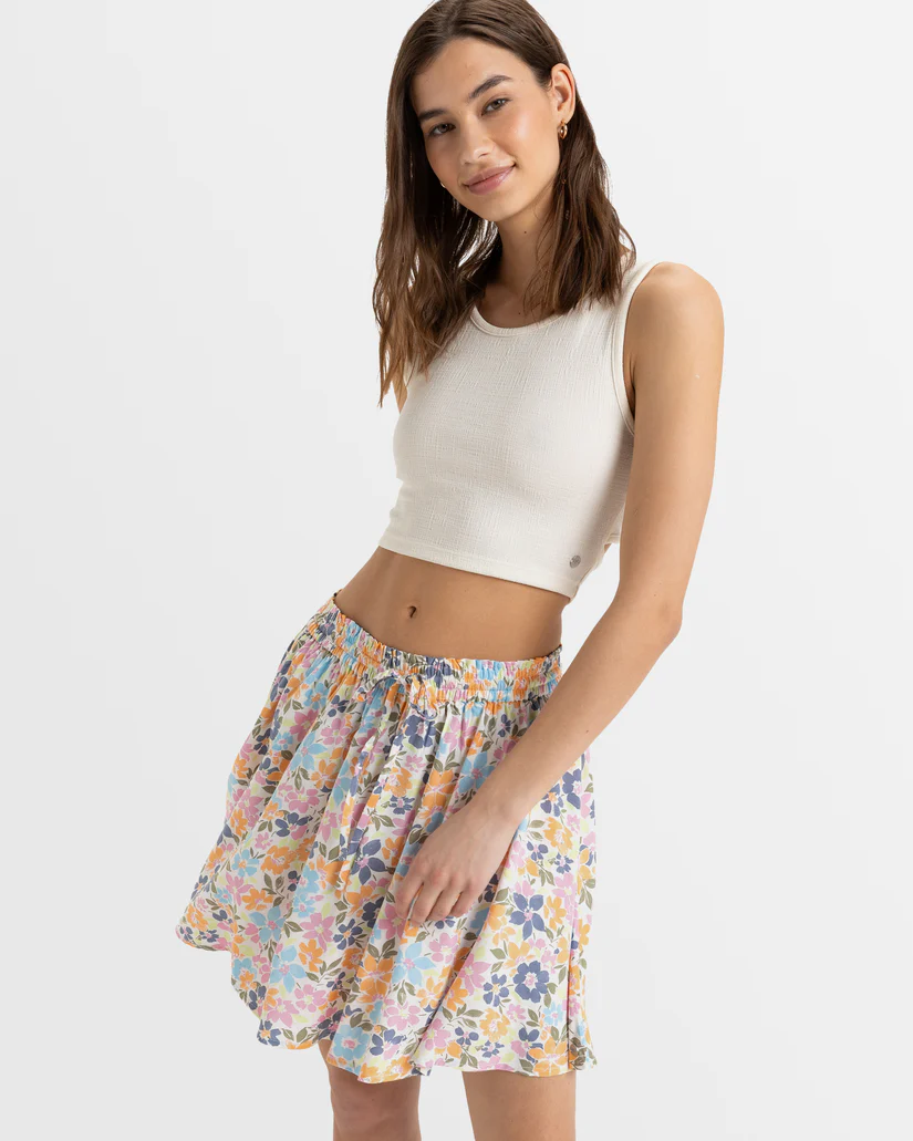 Roxy Magic Dunes Ephemere  Skirt - Papaya Ephemere Apparel