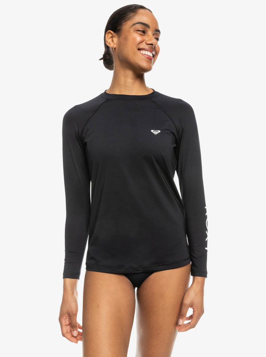 Roxy Essentials Ls Lycra - Black