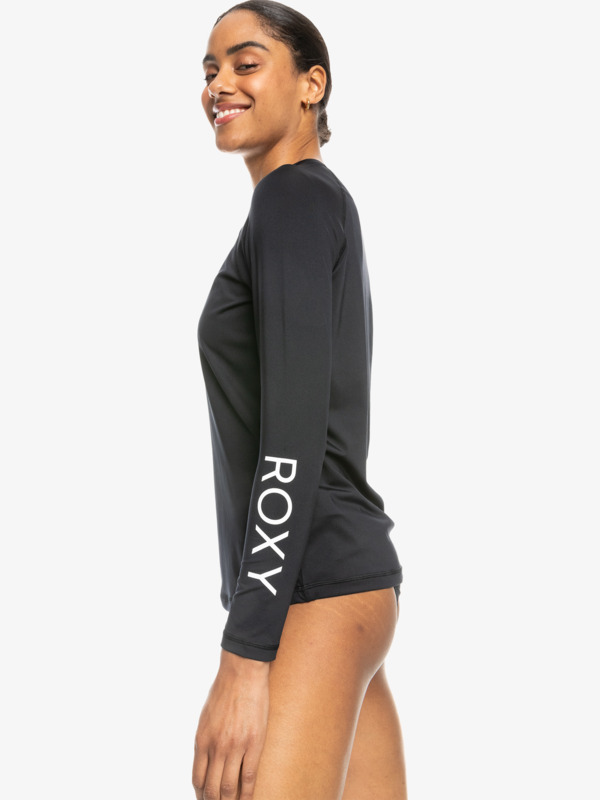 Roxy Essentials Ls Lycra - Black