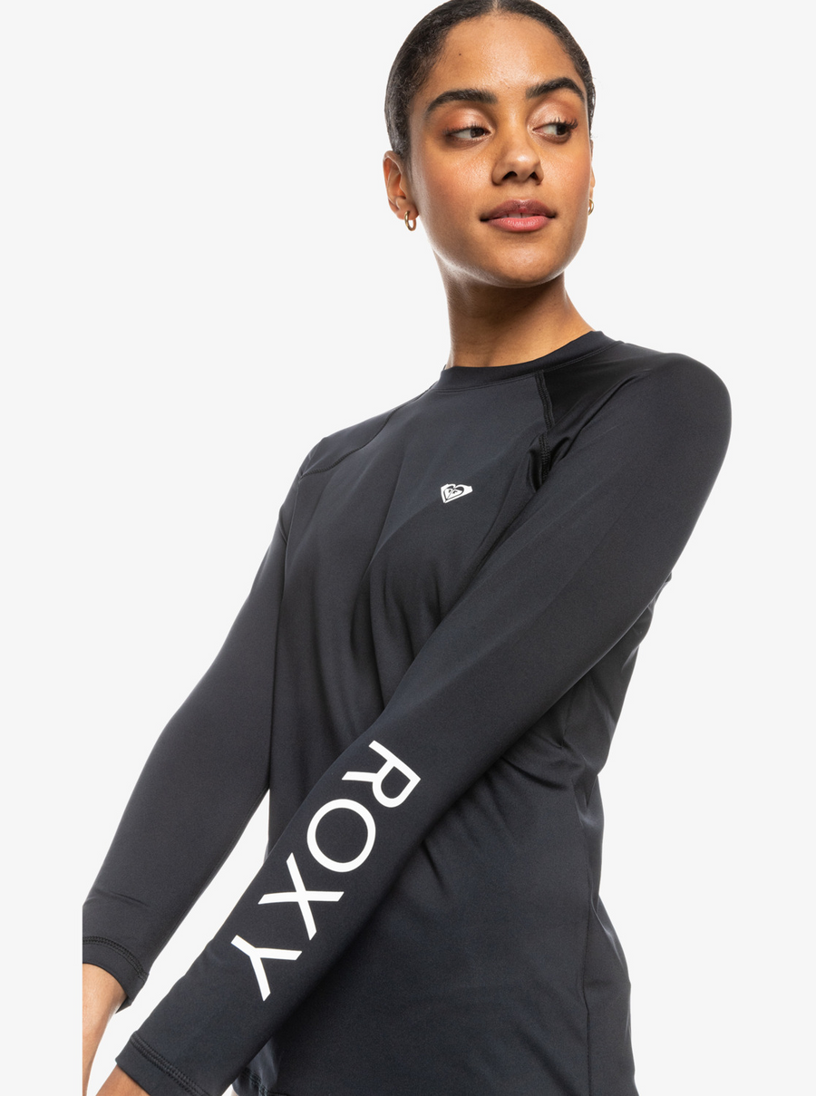 Roxy Essentials Ls Lycra - Black