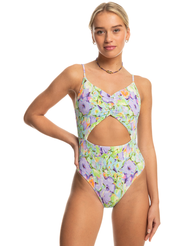 Roxy Blumen One Piece - Purple Rose Blumen