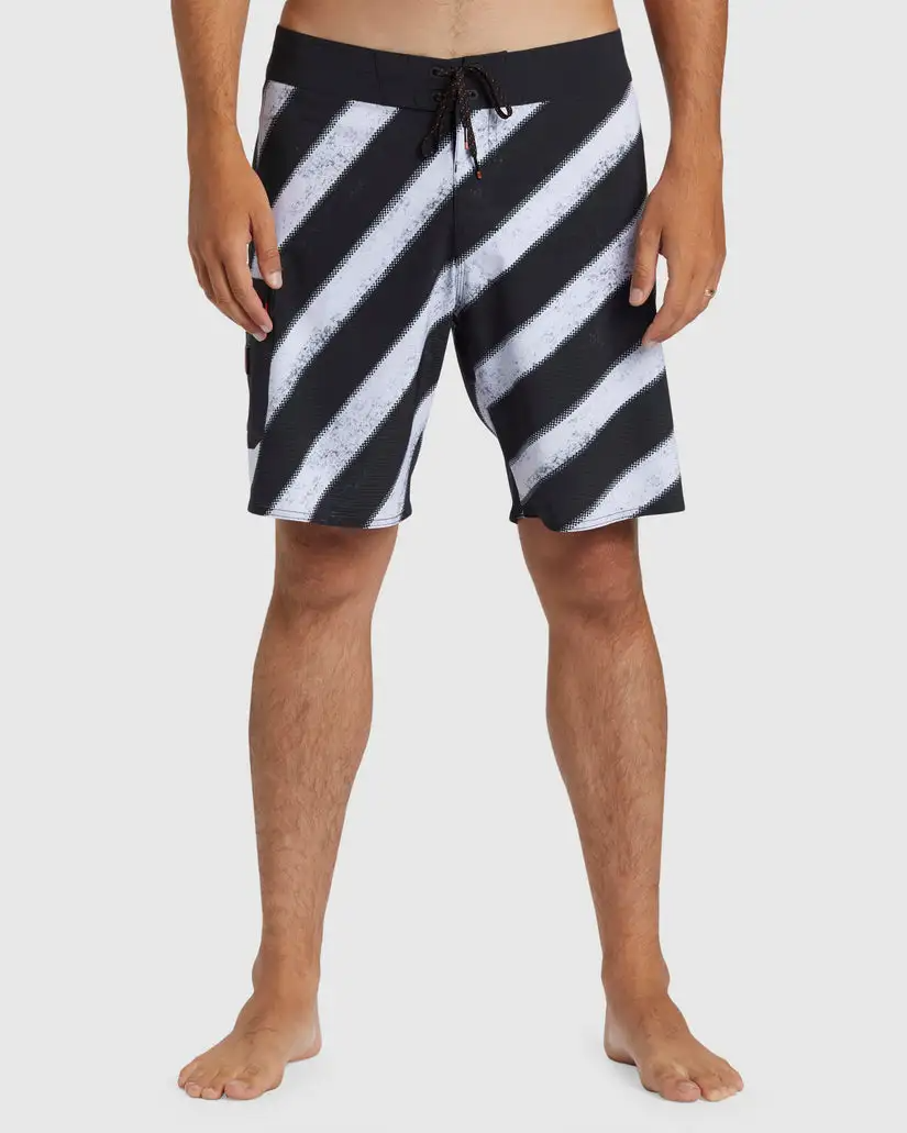 Billabong Formula Airlite Boardshort - Black/ White