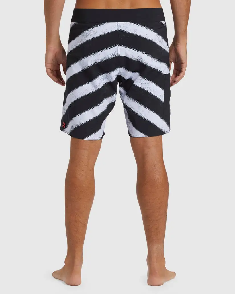 Billabong Formula Airlite Boardshort - Black/ White