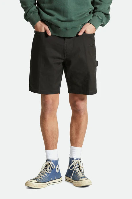 Brixton Builders Carpenter Short - Washed Black