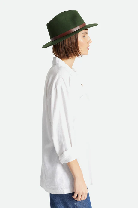 Brixton Messer Fedora - Moss