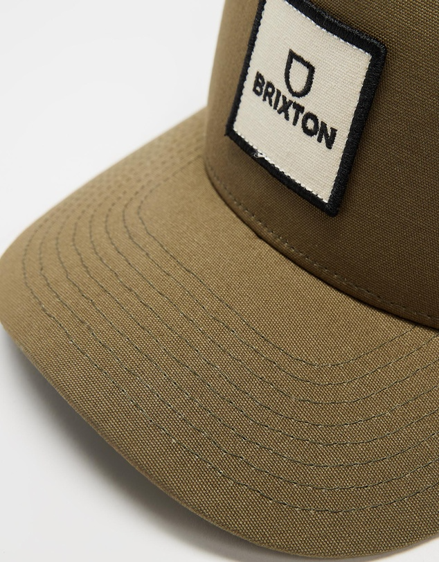 Brixton Alpha Block X C MP Mesh Cap - Olive Surplus / Olive Surplus