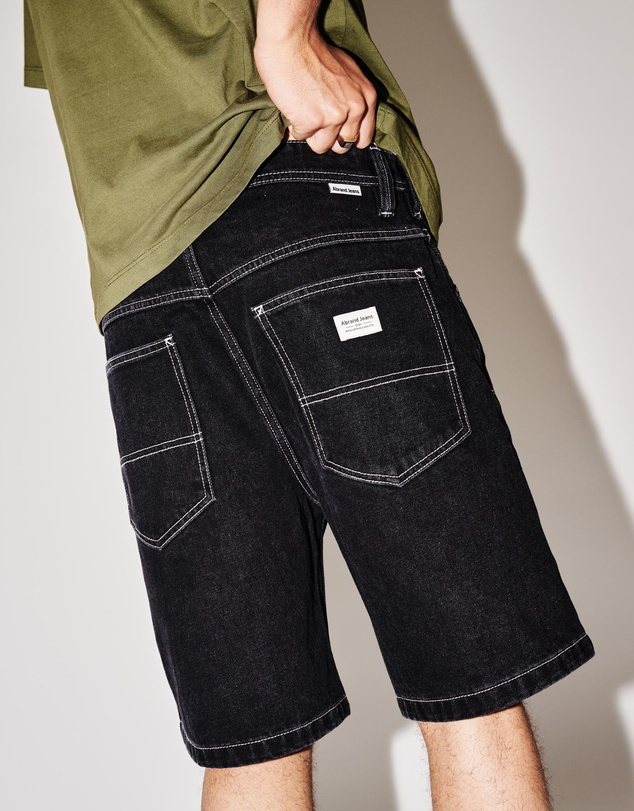 Abrand A5 Baggy Short Lance  - Washed Black