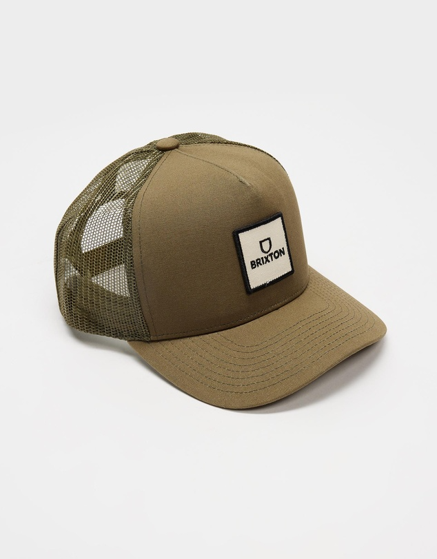 Brixton Alpha Block X C MP Mesh Cap - Olive Surplus / Olive Surplus