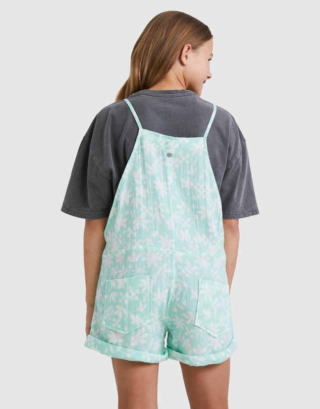 Billabong A Wave Montana Onesie - Mint Chip