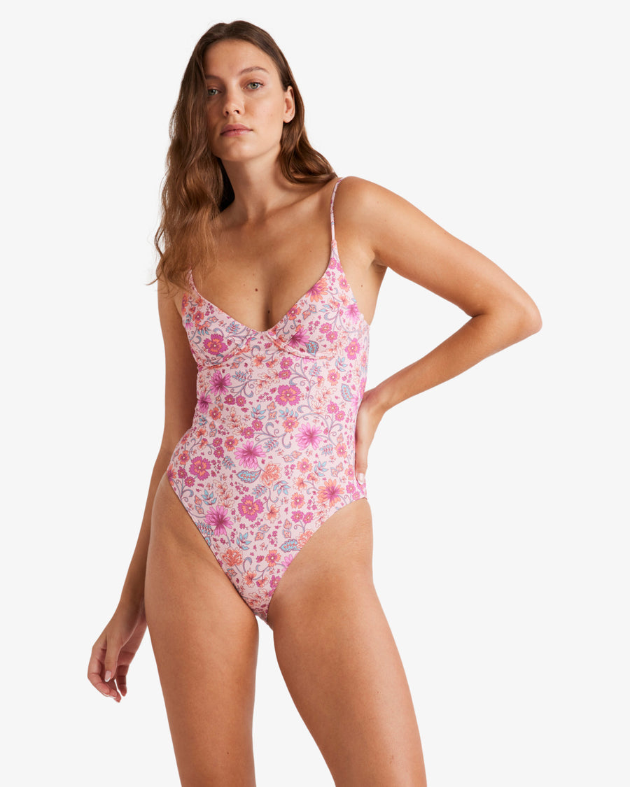 Billabong La Plage Ava One Piece - Pink