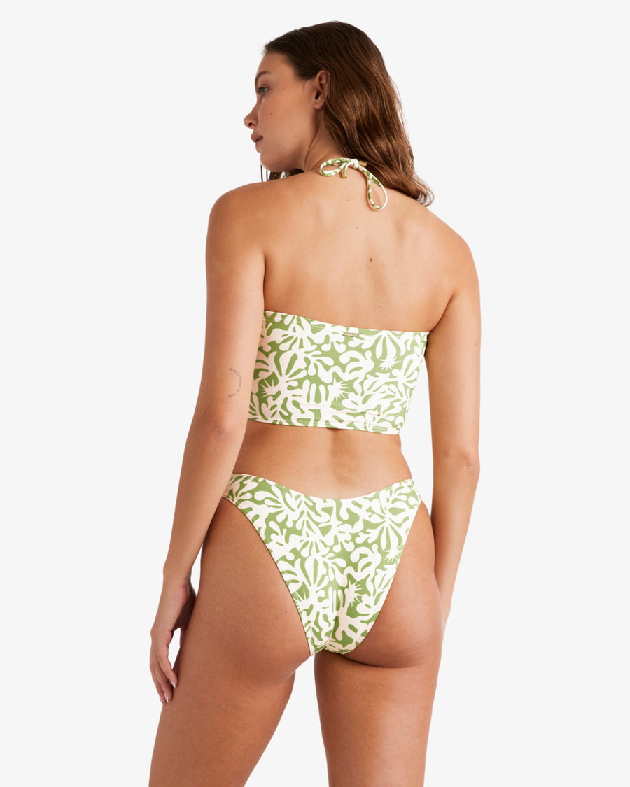 Billabong  Palm Grove Drew 2way Bikini Top - Celery