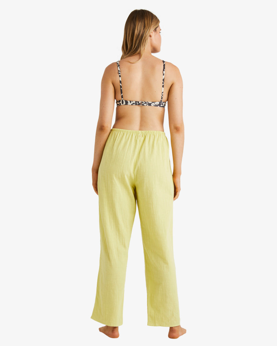 Billabong Sun Lovers Beach Pant - Celery Green