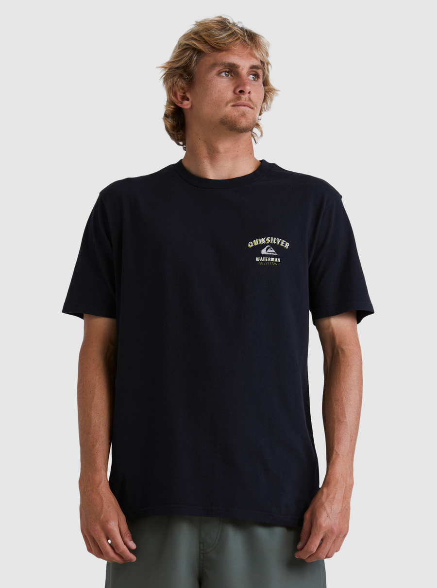 Quiksilver Tail Up SS Tee - Black