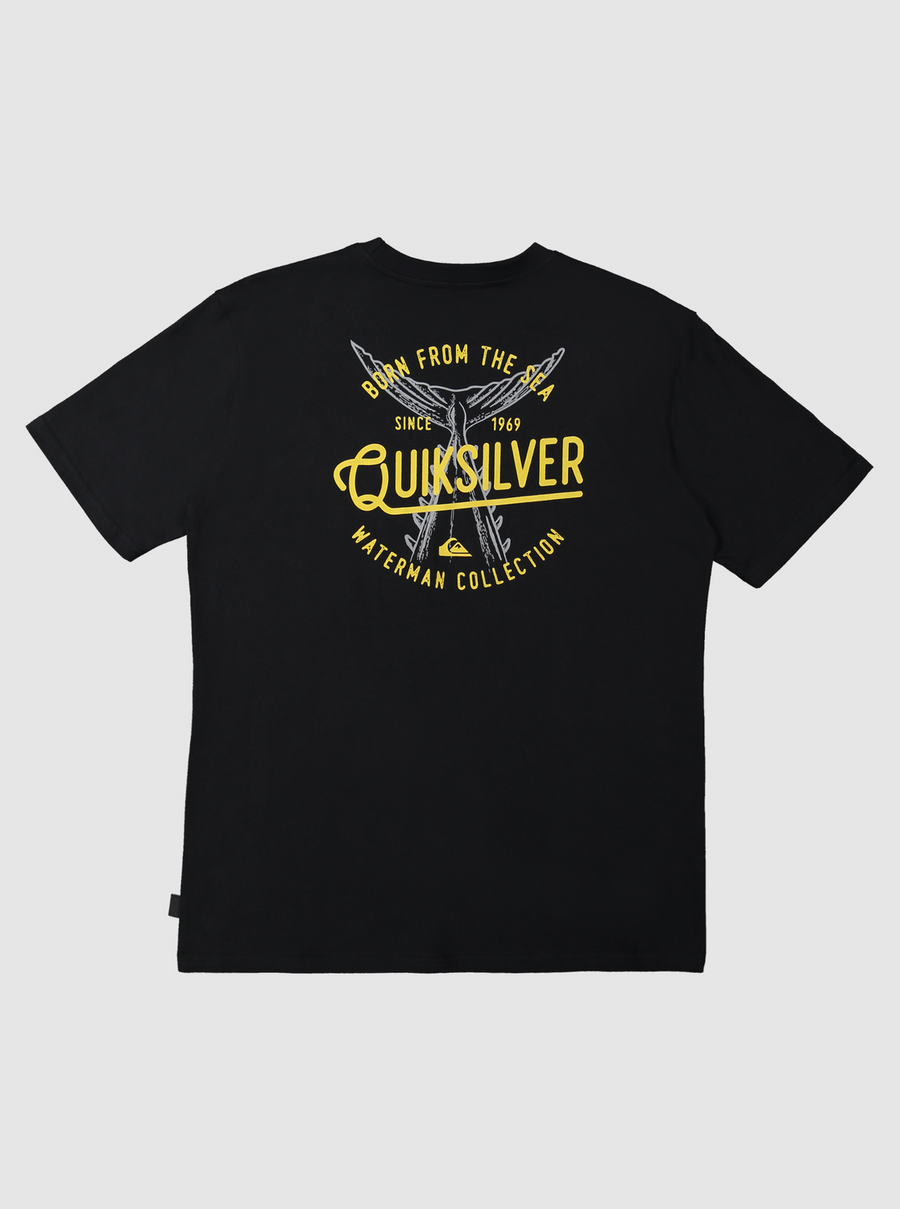 Quiksilver Tail Up SS Tee - Black