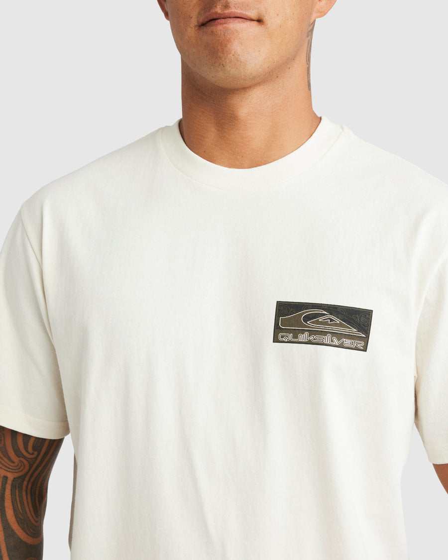 Quiksilver Kowhaiwhai Mangopare OMNI Tee - Birch