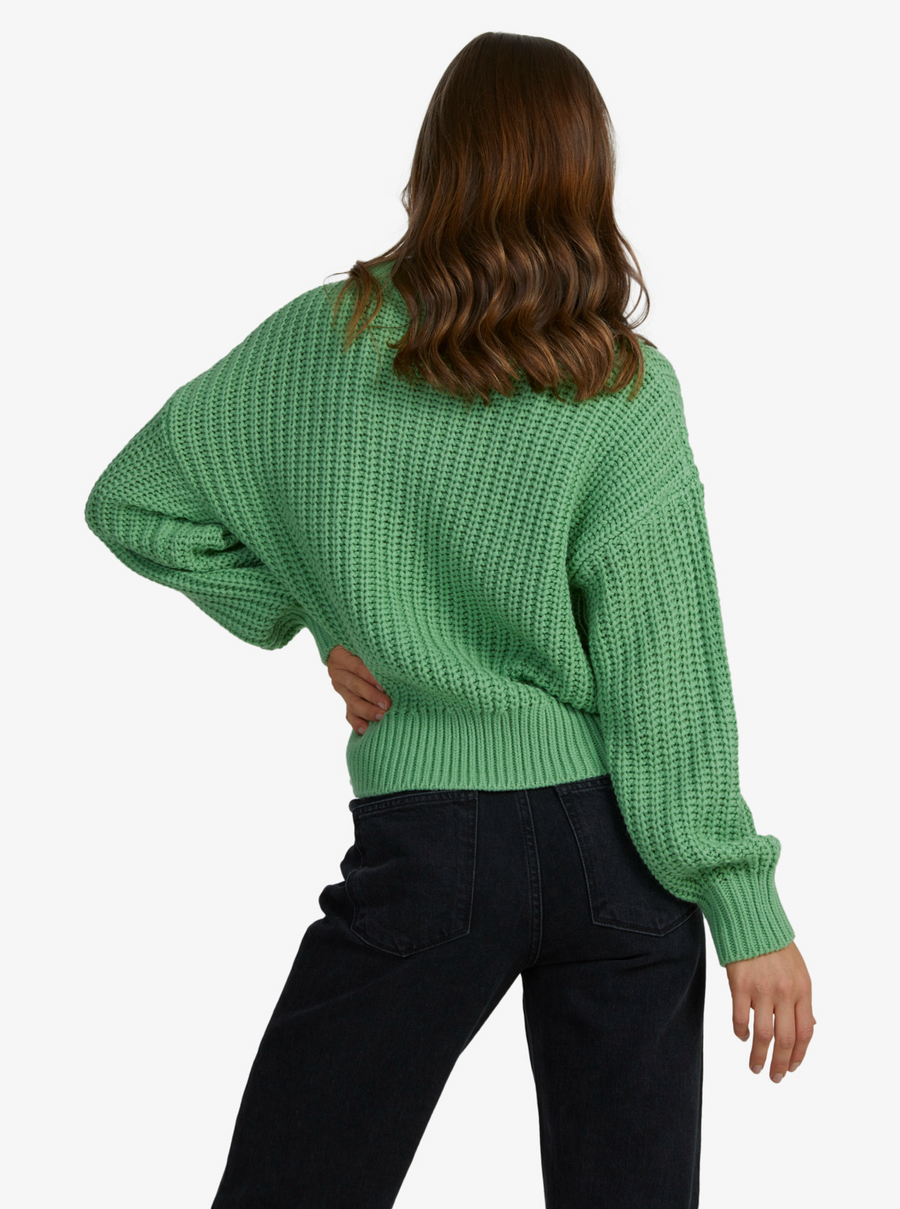 Roxy Coming Home Sweater - Zephyr Green