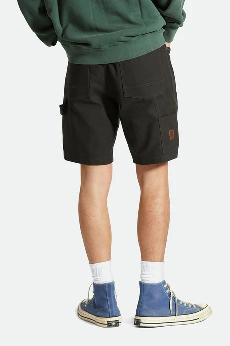 Brixton Builders Carpenter Short - Washed Black