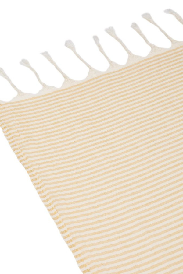 Mayde Noosa Towel - Mustard