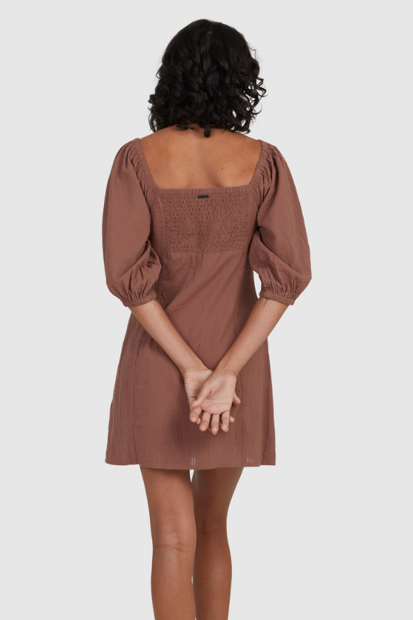 Billabong Del Sole Dress - Chocolate