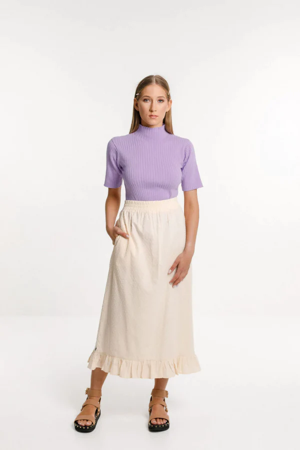 Thing Thing Belle Skirt - French Vanilla