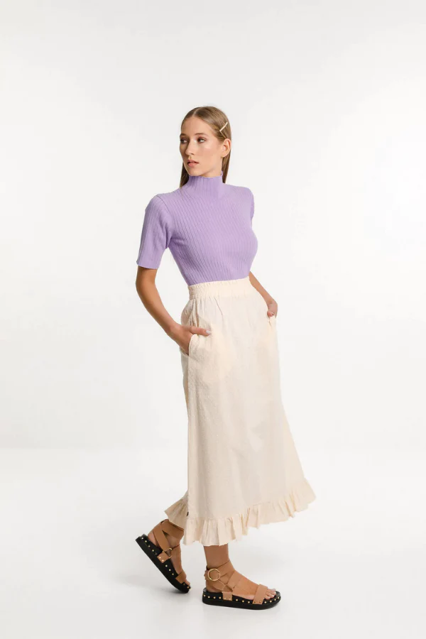 Thing Thing Belle Skirt - French Vanilla