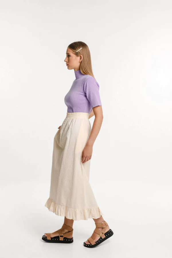 Thing Thing Belle Skirt - French Vanilla