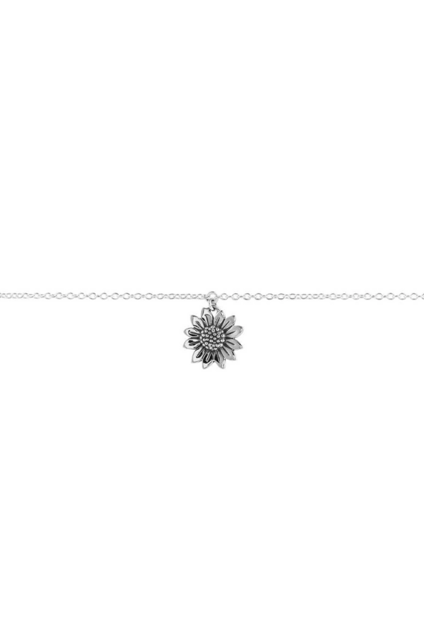 Midsummer Star Blossoming Sunflower Anklet