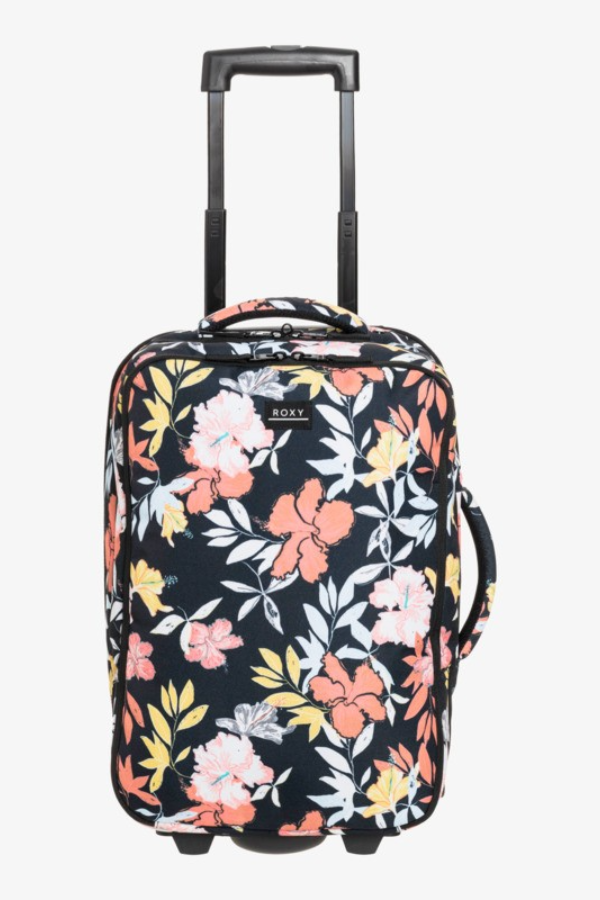 Roxy Get It Girl Whelie Suitcase- Anthracite Island Vibes