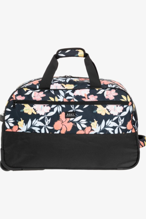 Roxy Feel It All  Wheelie Duffle Bag - Anthracite Island Vibes