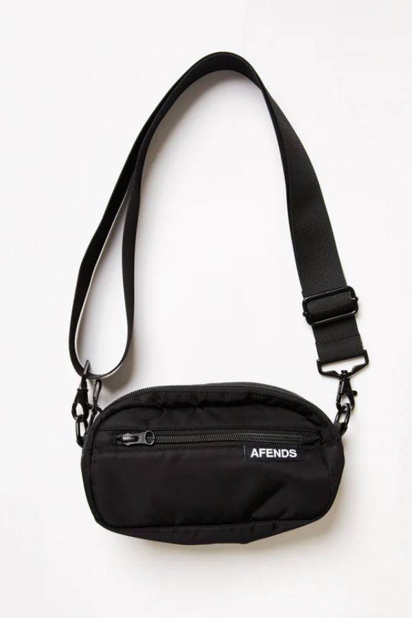 Afends Spray Bum Bag O/S - Black