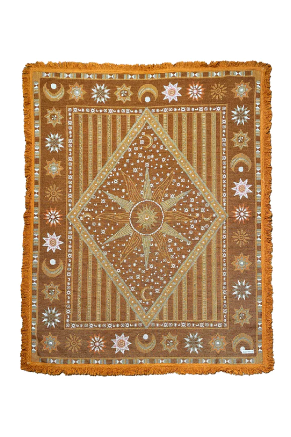 Roam With Us Sunburst Throw