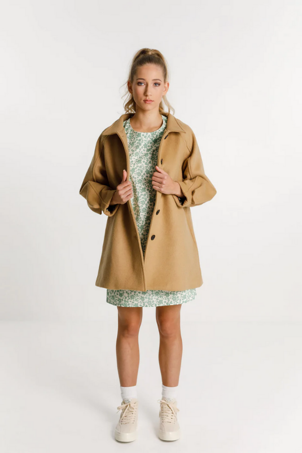 Thing Thing Fifi Coat-Tan