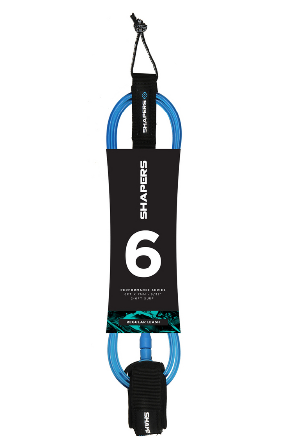 Shapers 6FT Shapers Regular Leash Blue