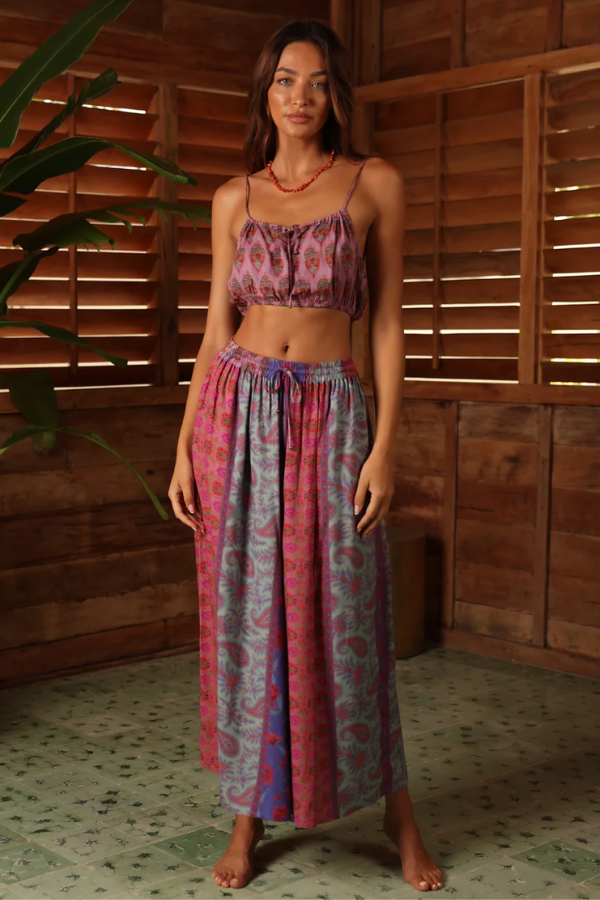 Tigerlily Shani Wide Leg Pant - Ramo Stripe