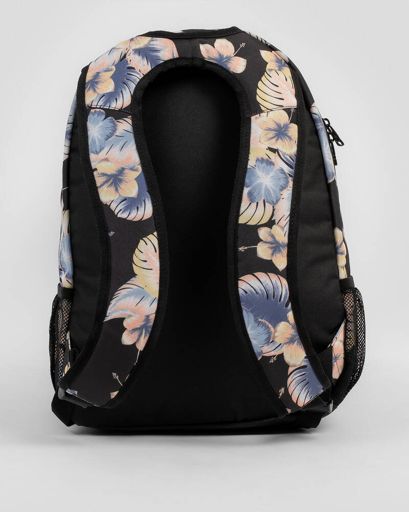 Roxy Shadow Swell Printed Backpack - Anthracite Reef Flower