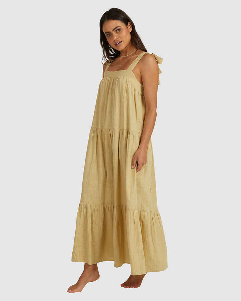 Billabong Sunlovers Maxi Dress - Hemp