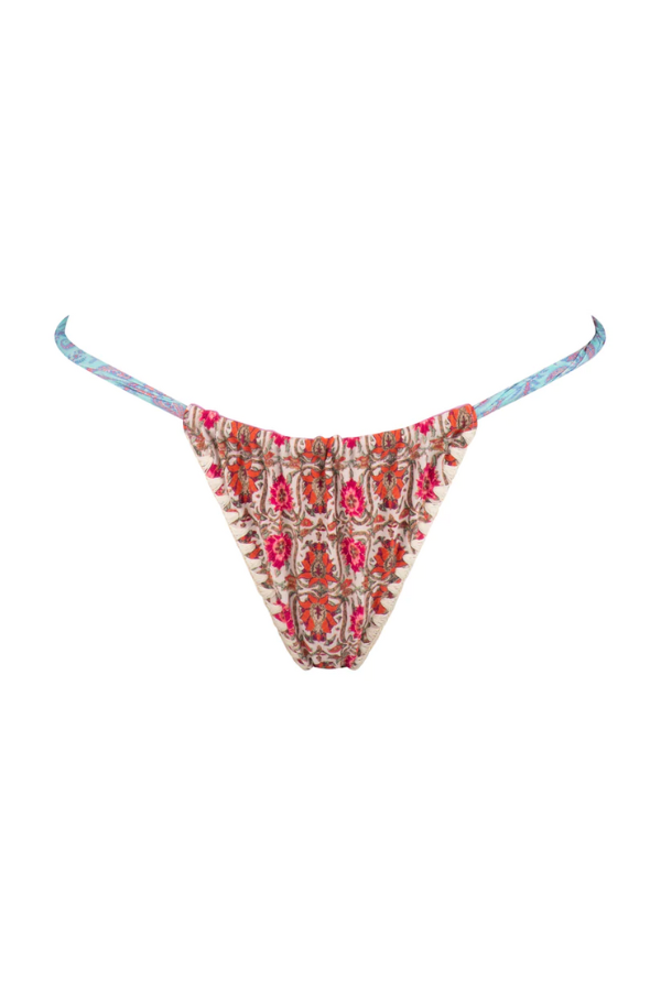 Tigerlily Ramo Kaia Twist Bikini Bottom - Patchwork