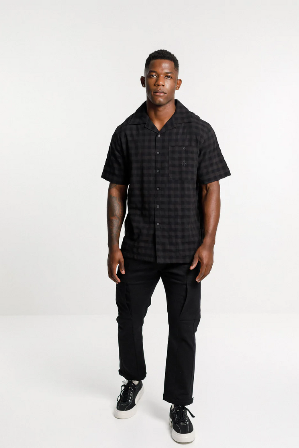 Thing Thing Trope Shirt - Black Check