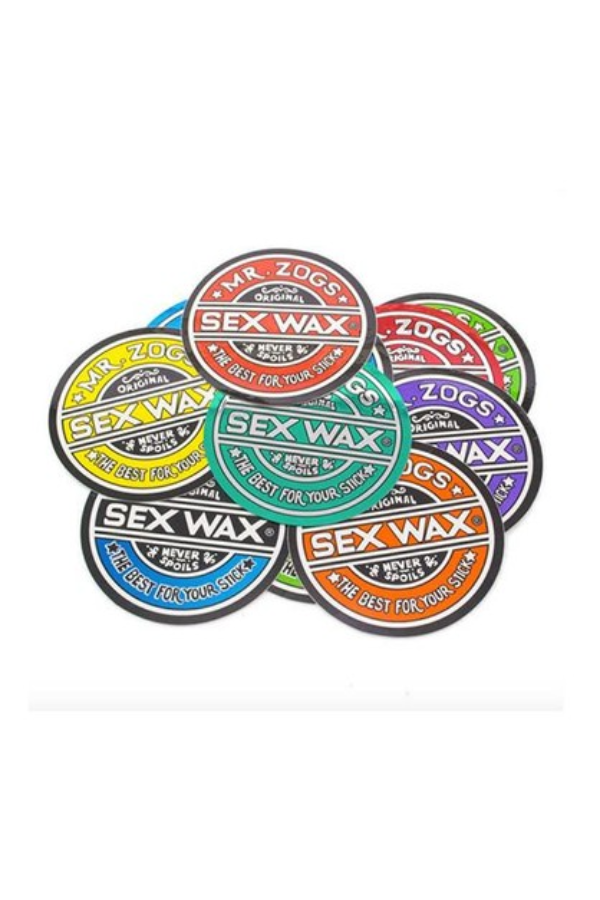 Mr Zoggs Sexwax Circular Sticker 7"