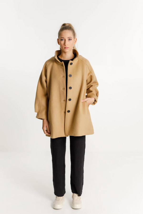 Thing Thing Fifi Coat-Tan