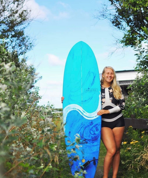 Modern 6'0 MD Falcon PU Blue Swirl Tint