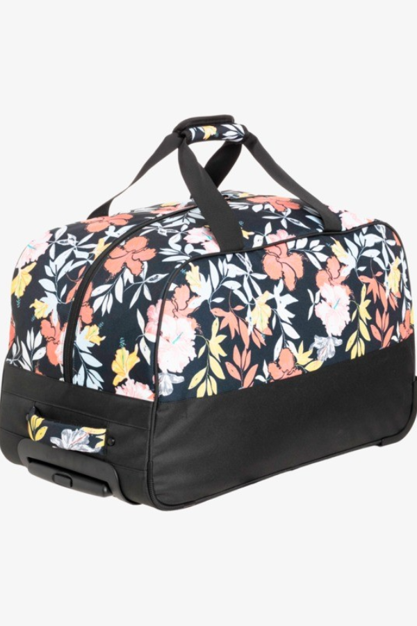 Roxy Feel It All  Wheelie Duffle Bag - Anthracite Island Vibes