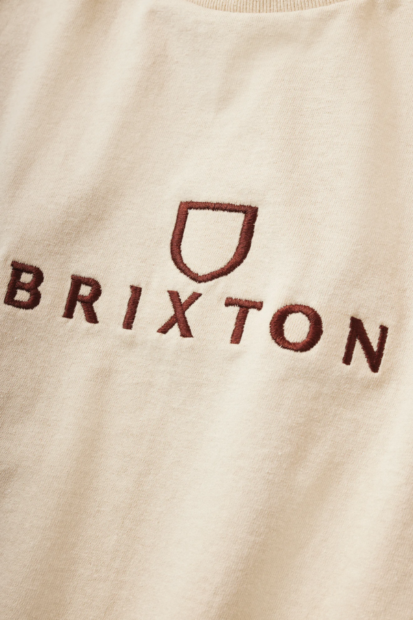 Brixton Alpha Thread S/S STT - Cream