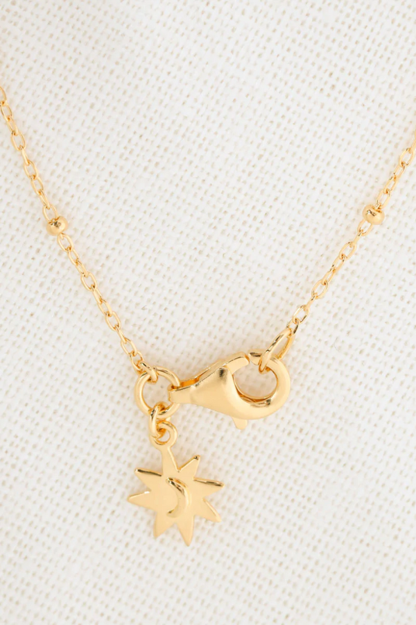 Midsummer Star Gold Disco Chain Necklace