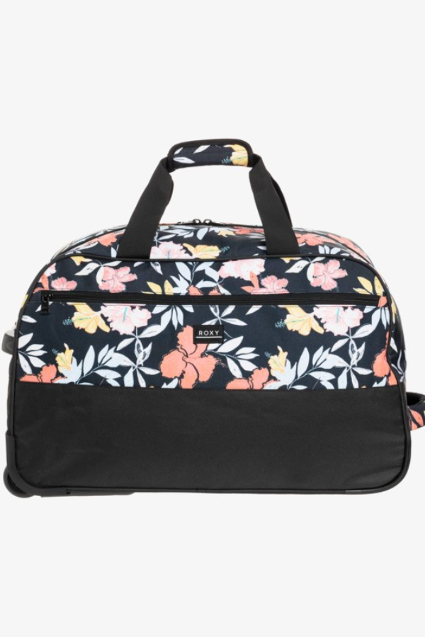 Roxy Feel It All  Wheelie Duffle Bag - Anthracite Island Vibes