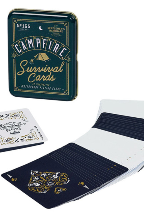 Gentlemen's Hardware Campfire Survival Cards