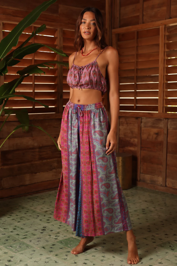 Tigerlily Shani Wide Leg Pant - Ramo Stripe